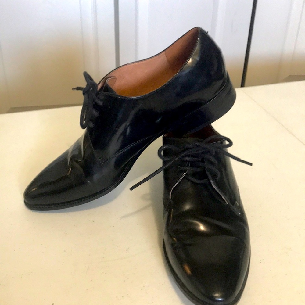 Vintage Madewell Real Patent Leather Oxfords Women’s 9.5 Mens 7.5-8 (narrow)